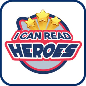 I Can Read Heroes Logo for QR